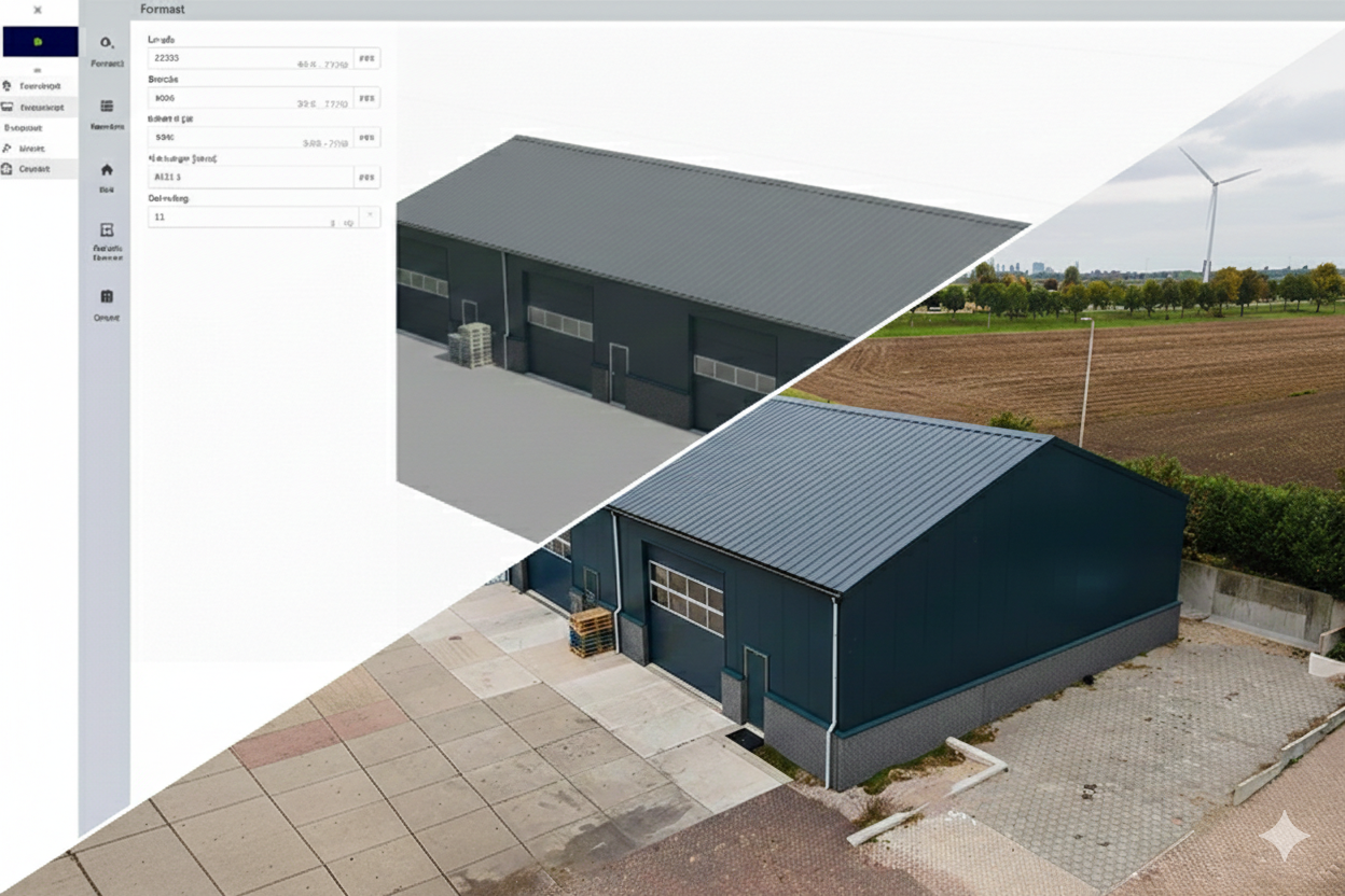 van configurator naar echte loods